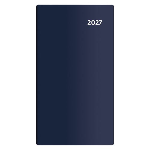 Diář kapesní 2027 - Torino dvoutýdenní - modrá