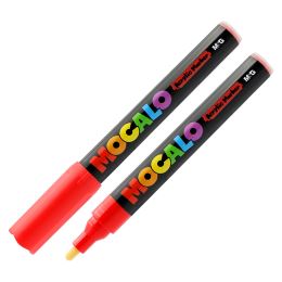 Popisovač M&G MOCALO Acrylic Marker 2 mm - sada 16 barev (3)
