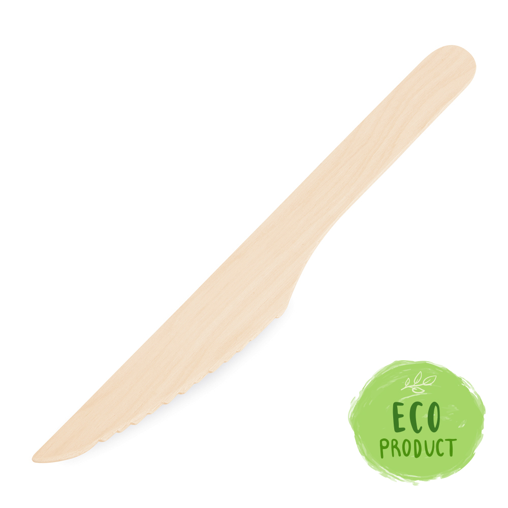 WIMEX Nůž dřevěný 16 cm, 100 ks