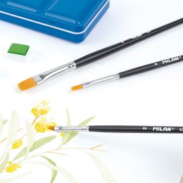 Štětec plochý MILAN č. 2 - 621 Premium Synthetic (2)