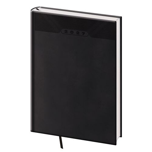 Diář 2027 denní A5 Print Classic - černá