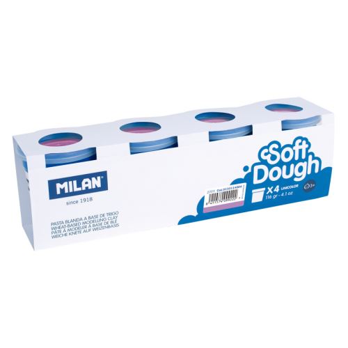 Plastelína MILAN Soft Dough lila 116g /1ks