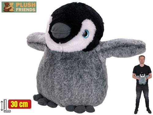 Plush Friends tučňák plyšový 30cm 0m+