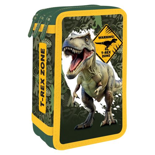 Penál prázdný - 3 patrový JUNIOR S9 - T-Rex Zone