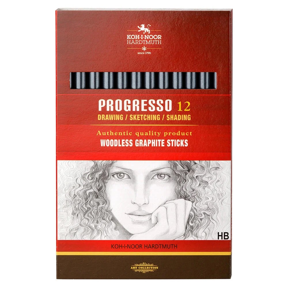 KOH-I-NOOR Grafitová ceruzka bezdrevná KOH-I-NOOR Progresso HB