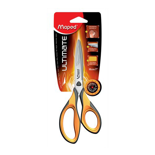 Nůžky MAPED "ULTIMATE" symetrické, 18 cm