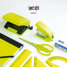 Pravítko MILAN "FLEX" ohebné 30 cm, žluté (5)