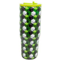 Minecraft Iconicmono Termohrnek s brčkem a uchem 920 ml