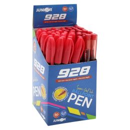 Kuličkové pero Semi-Gel 928 0,7 mm - červená náplň (3)