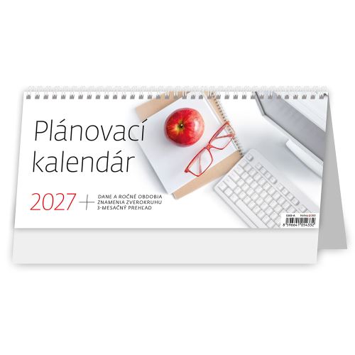 Stolní kalendář 2027 Plánovací kalendář