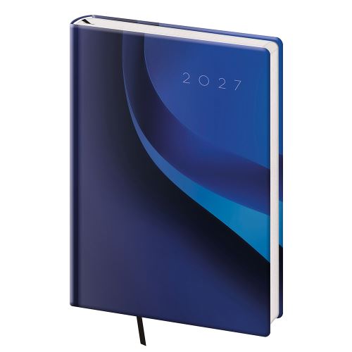 Diář 2027 týdenní A5 Vario - 2 BLUE WAVE