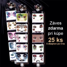 Nálepky na tvář Lady Bug (1)