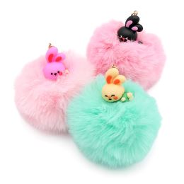Klíčenka / Přívěsek JUNIOR PomPom Bunny (2)