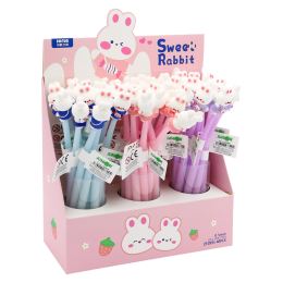 Pero gelové JUNIOR Sweet Rabbit 0,5mm - modrá náplň /1ks