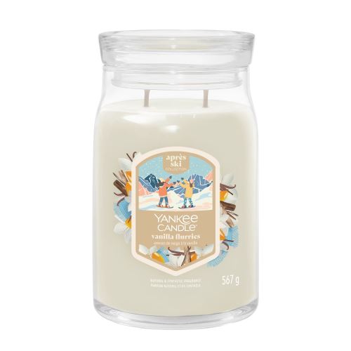 Sviečka Yankee Candle - VANILLA FLURRIES, veľká