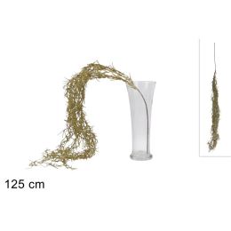 Vánoční větvička glitrovaná 125 cm, zlatá barva Vánoční větvička glitrovaná 125 cm, zlatá barva