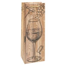 Dárková taška na láhev vína 12,5 x 10 x 36 cm (2)