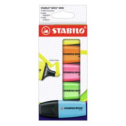 Zvýrazňovač - STABILO BOSS MINI - 5 ks balení - s 5 různými barvami Zvýrazňovač - STABILO BOSS MINI - 5 ks balení - s 5 různými barvami