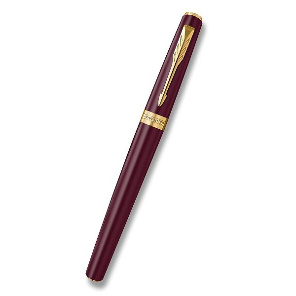 PARKER Roller PARKER Meridian Red GT, hrot F - černá náplň