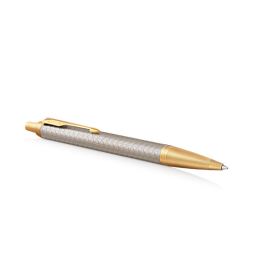 Pero kuličkové PARKER IM Premium Warm Grey GT -M- blue (1)