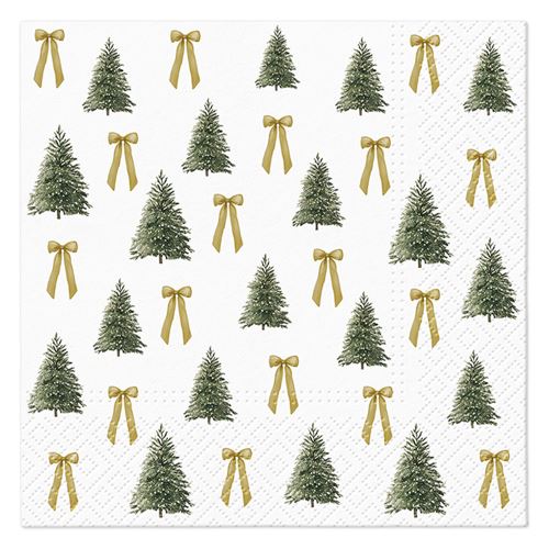 Ubrousky PAW L 33x33cm Ribbon Forest