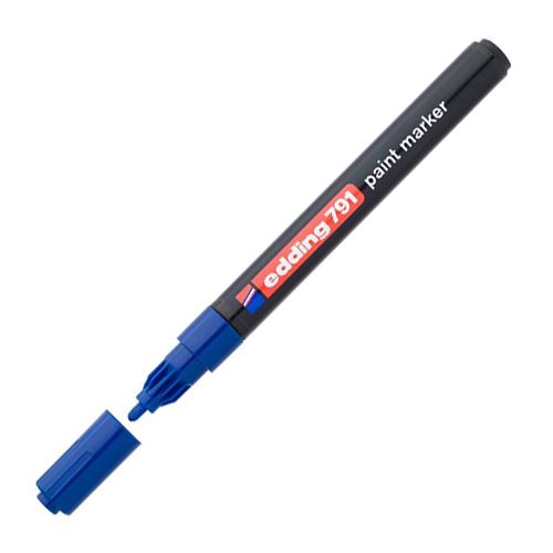 Popisovač lakový Edding 791 modrý