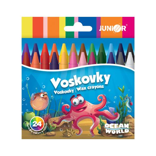 Voskovky 24 ks Ocean World
