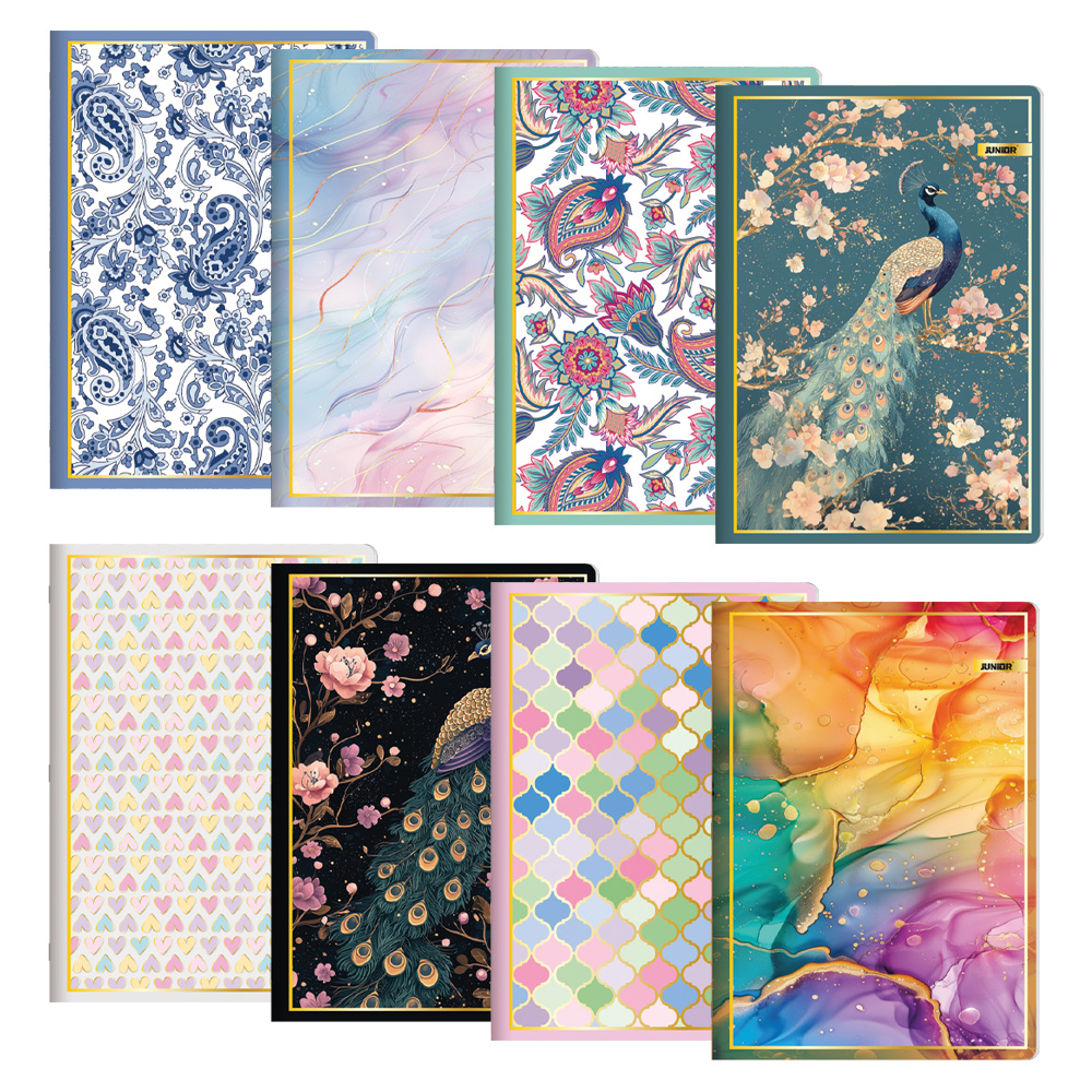 Zápisník A5, linkovaný 544, 40 listů, Exclusive "Vista"