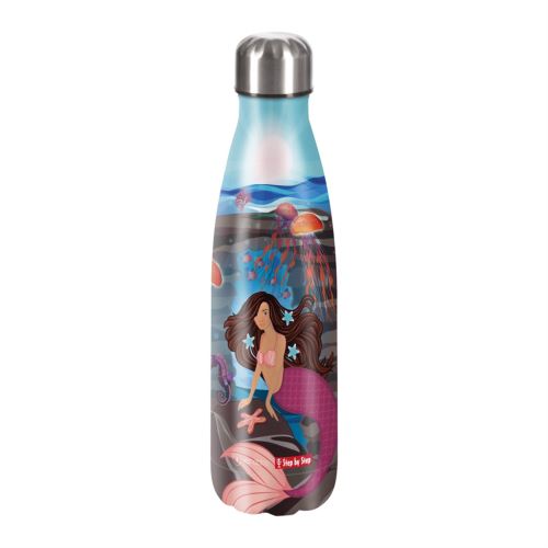 Izolovaná láhev na pití z nerezové oceli 0,5 l,Mermaid Delia