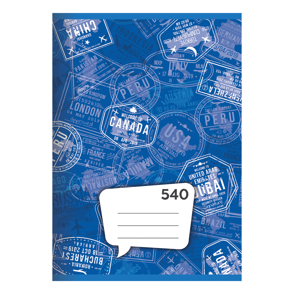 Sešit A5, 40 listů - čistý 540