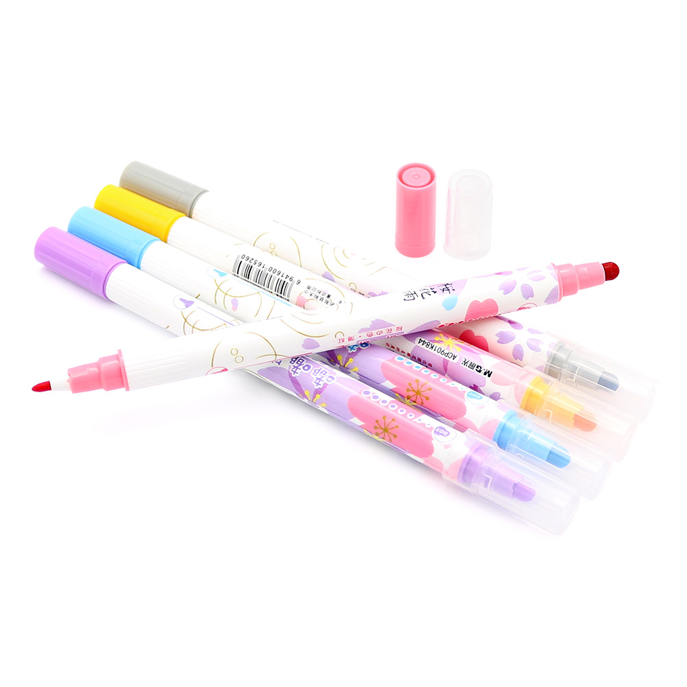 M&G Oboustranný popisovač M & G v peru Sakura základní barvy - sada 5 ks