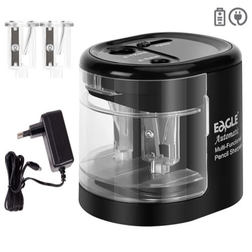 Strúhadlo elektrické Eagle EG-5161BA adaptér 230V, dva otvory - čierna