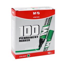 Permanentní popisovač M&G 100 ekonomický - zelený (1)