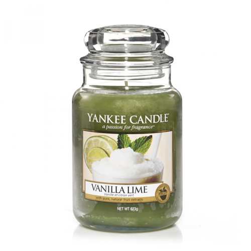 Svíčka Yankee Candle - Vanilla Lime, velká 10,7x16,8 cm