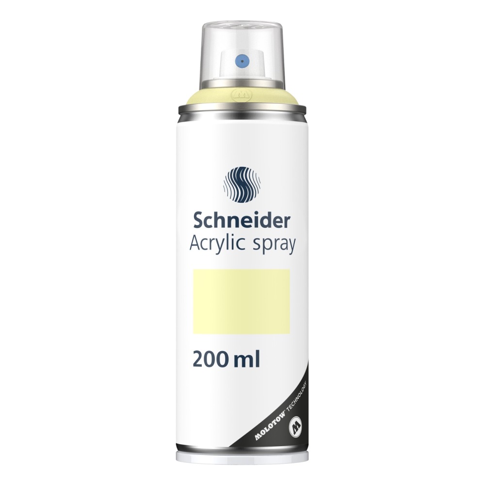 SCHNEIDER Akrylový sprej Schneider Paint-It 030 - světle žlutá pastelová barva
