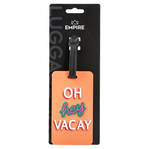 Visačka na batožinu - vacay