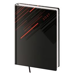 Diář 2027 týdenní A5 Vario - 1 RED LINES