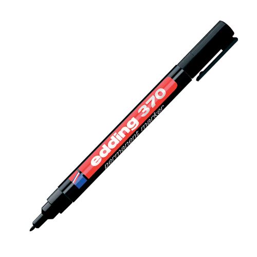 Popisovač Edding 370 - černý (28523)