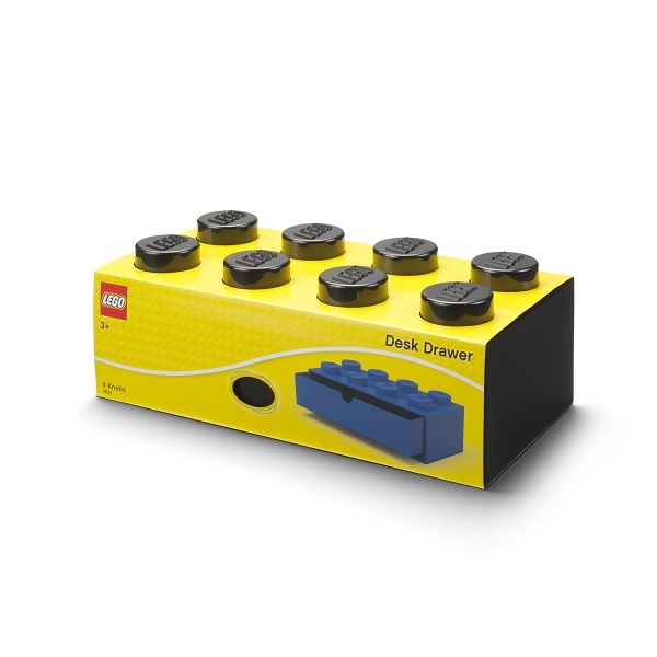 LEGO Storage LEGO stolní box 8 se zásuvkou - černá