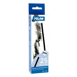 Uhlík přírodní MILAN 3-5 mm, 25 ks