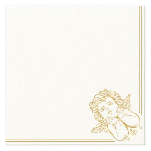 Ubrousky PAW AIRLAID 40x40 cm (50 ks) Cherubin