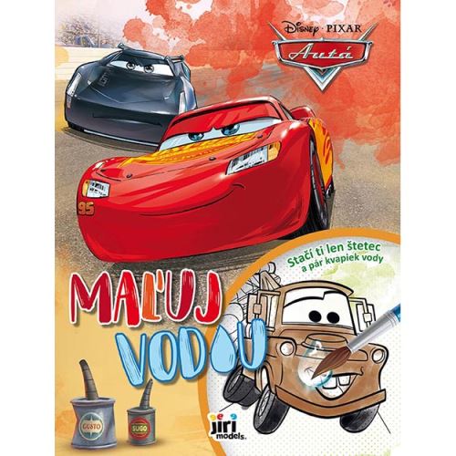 Maluj vodou JM A4 Autá