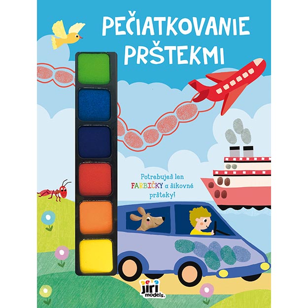 Razítkování prstíky - Auto