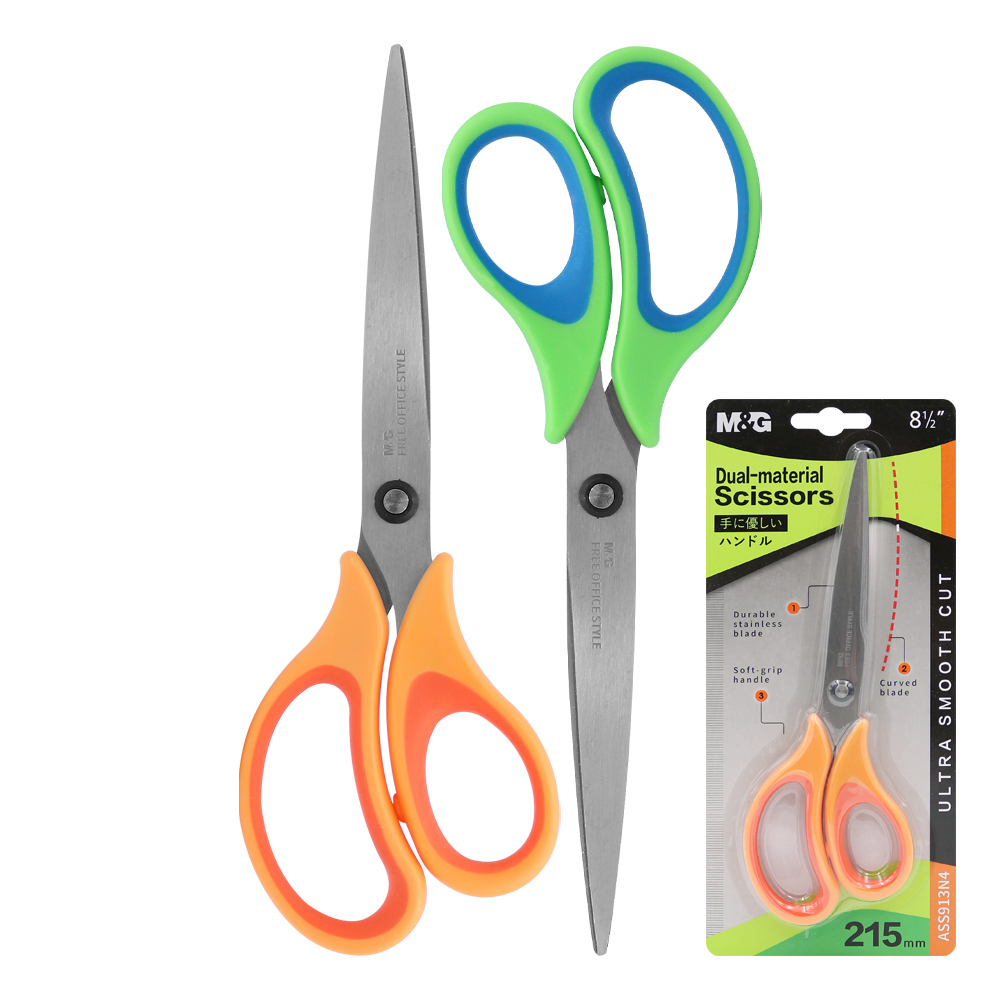 M&G Nůžky kancelářské M&G Dual-material 913N4 8,5"/21,5 cm