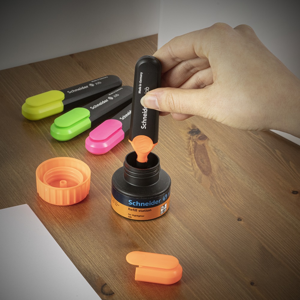 SCHNEIDER Plnicí stanice Maxx 660 pro zvýrazňovače - žlutá