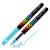 Popisovač M&G MOCALO Acrylic Marker, štětcový hrot - Mléčně modrá 607