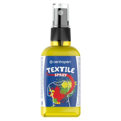 Sprej na textil CENTROPEN 1139 žlutý 110 ml