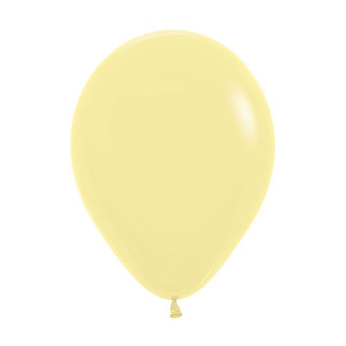 Balón Pastel 25 cm, banánový /100ks/