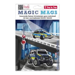 Další sada obrázků MAGIC MAGS, Police Truck Charly, pro aktovky a batohy Step by Step (1)