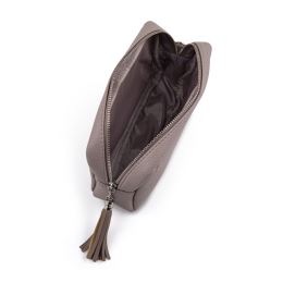 Kosmetická taška EMILY Leather Mocca (1)